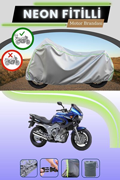 Cemku Shade حقيبة خلفية رمادية متوافقة مع قماش نيون فليتلي ياماها TDM 850 الم...