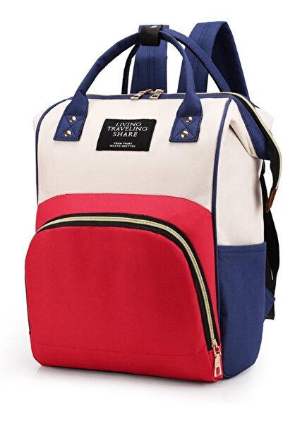 Generic حقيبة ظهر لتغيير حفاضات الأطفال، حقائب حفاضات مع حصيرة تغيير محمولة للأمهات والآباء، جيب حراري