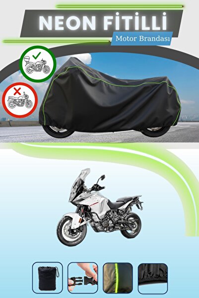 Cemku Shade حقيبة خلفية سوداء متوافقة مع حقيبة نيون متوافقة مع KTM 1290 Super...