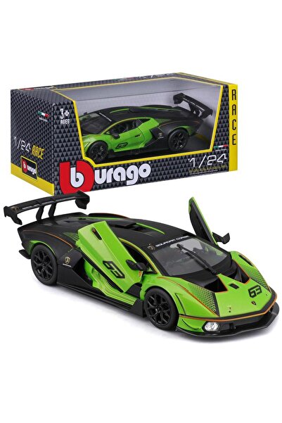 BBURAGO Lamborghini Essenza SCV 12 black/green 2020 - 1:24