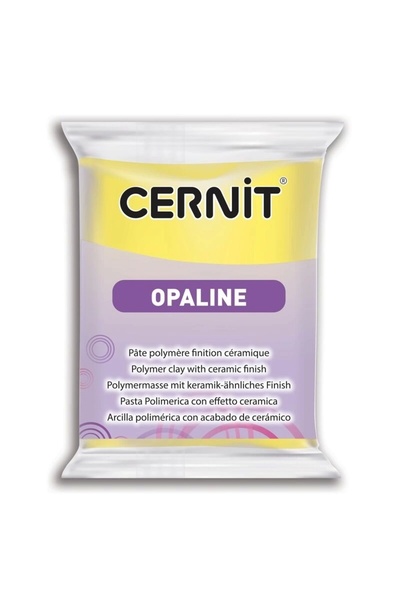 Cernit Supertrend Opaline Polymer Clay 717 Primary Yellow