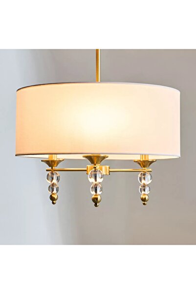 Generic Gem 3-Light Glass Chandelier