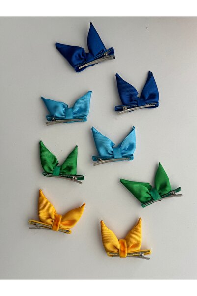 kalben accessories Kız Çocuk Klipsli Saç Tokası Seti Figürlü Tokalar Çıtçıtlı...