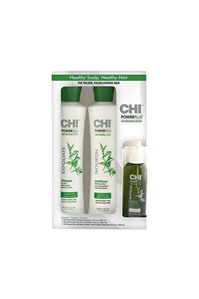 Chi شامبو وبلسم وسيروم باور بلس