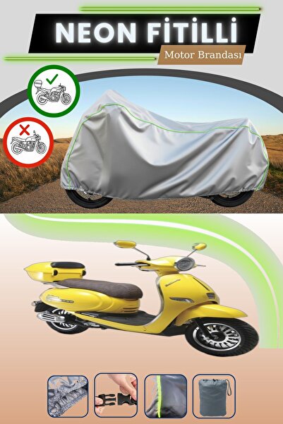 Cemku Shade حقيبة خلفية رمادية متوافقة مع قماش نيون فيتيل كوبا بريليانت 50 ال...