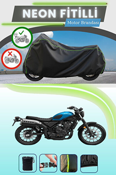 Cemku Shade حقيبة خلفية سوداء متوافقة مع نيون فايتل هوندا فورزا 250 متوافقة م...