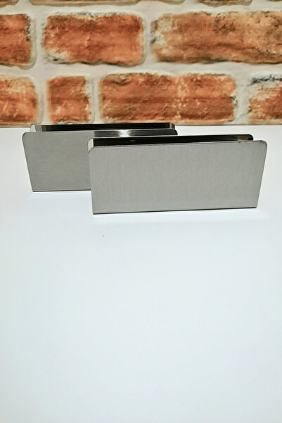 ELEGANCEV ÇELİK DİKDÖRTGEN PEÇETELİK - MASA ÜSTÜ PEÇETELİK - 2 ADET