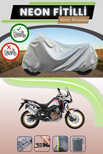 Cemku Shade حقيبة خلفية رمادية متوافقة مع نيون فيتيللي هوندا CRF1100L أفريكا ...