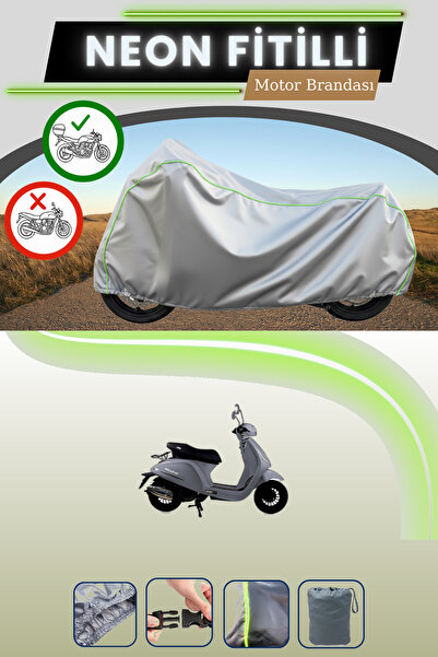 Cemku Shade حقيبة خلفية رمادية متوافقة مع قماش نيون فيتيل ألتاي ميسك 50 المتو...