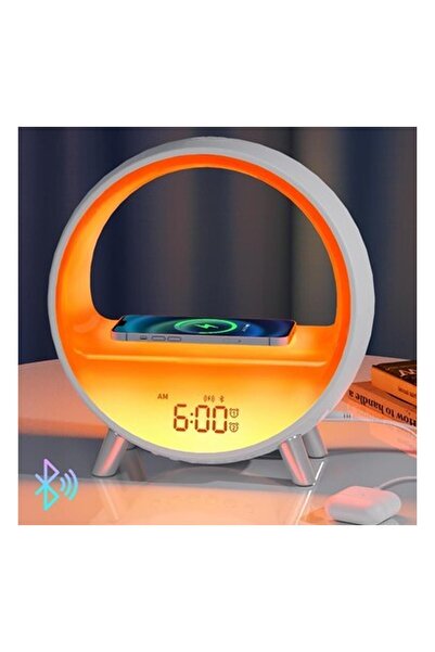 Momilla Kablosuz Şarj Istasyonlu, Ses Makineli Gündoğumu Çalar Saat