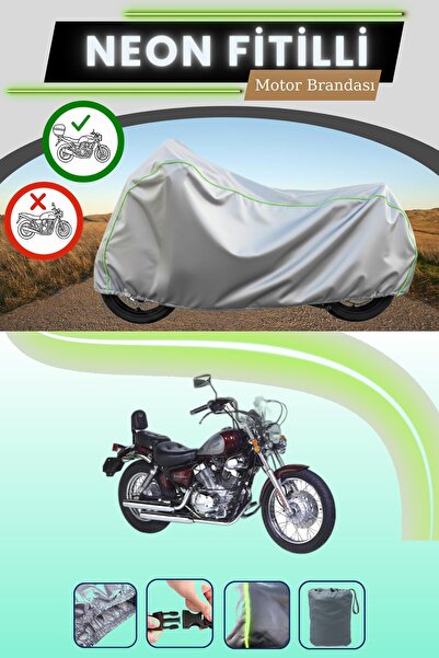 Cemku Shade حقيبة خلفية رمادية متوافقة مع قماش نيون فيتيل بيسان رودستار 250 ا...