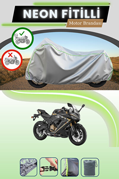 Cemku Shade حقيبة خلفية رمادية متوافقة مع قماش نيون فليتلي RKS SRK400 RR المت...