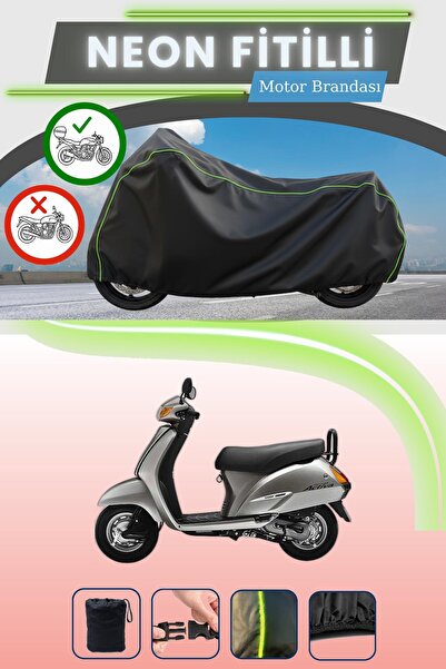 Cemku Shade حقيبة خلفية باللون الأسود النيون قماش مجدّل متوافقة مع ماركة هوند...