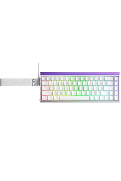 Aula Hero 68 HE Manyetik Klavye Rapid Trigger Black King Switch 8000Hz RGB Neon TKL Hot Swap Oyuncu