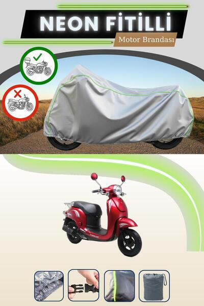 Cemku Shade حقيبة خلفية رمادية اللون متوافقة مع قماش نيون فيتيل كوبا تويستر 5...