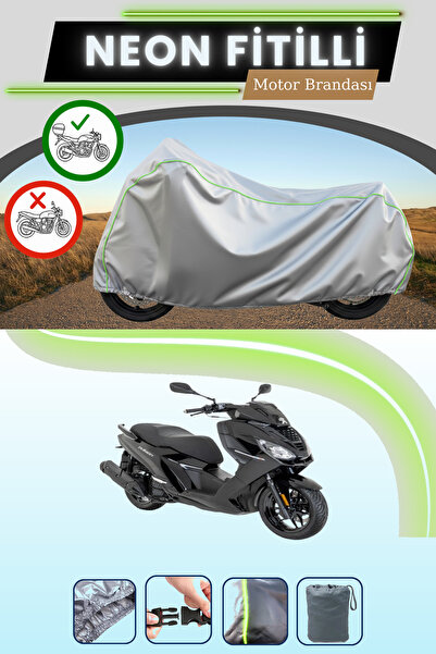 Cemku Shade حقيبة خلفية رمادية متوافقة مع قماش نيون فايتللي بيجو بولسيون المت...