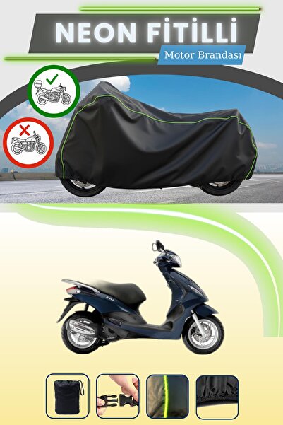 Cemku Shade حقيبة خلفية سوداء متوافقة مع نيون فيتيلي بياجيو ليبرتي 200 متوافق...