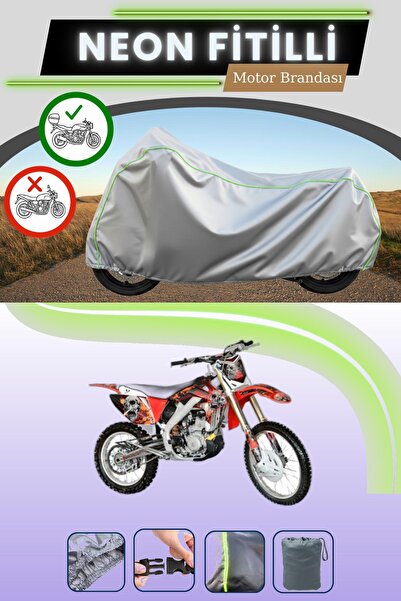 Cemku Shade حقيبة خلفية رمادية اللون متوافقة مع قماش نيون فايتل أباتشي 4V كروس المتوافق مع الدراجات النارية