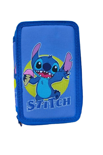 Stitch Penar echipat cu 3 fermoare, personaj