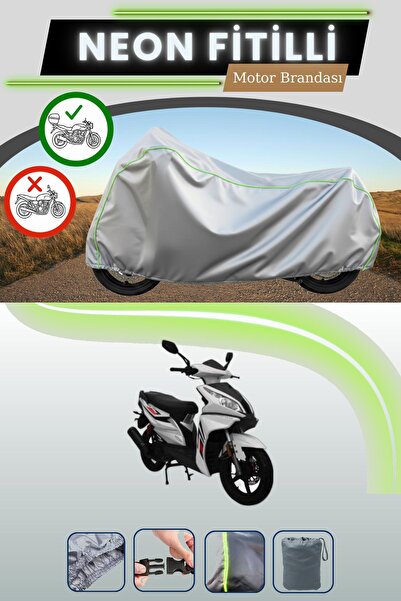 Cemku Shade حقيبة خلفية رمادية متوافقة مع قماش نيون فايتل مونديال 100 أردور ا...