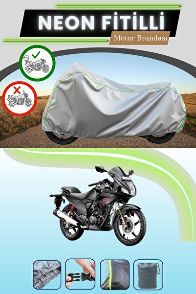 Cemku Shade حقيبة خلفية رمادية متوافقة مع قماش نيون فيتيل هيرو كاريزما المتوا...