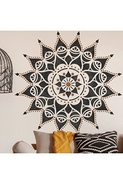 Maxrom Sablon Perete 25cm NASHIK MANDALA 0.7mm model MXSP7608 marime 25cm X 2...