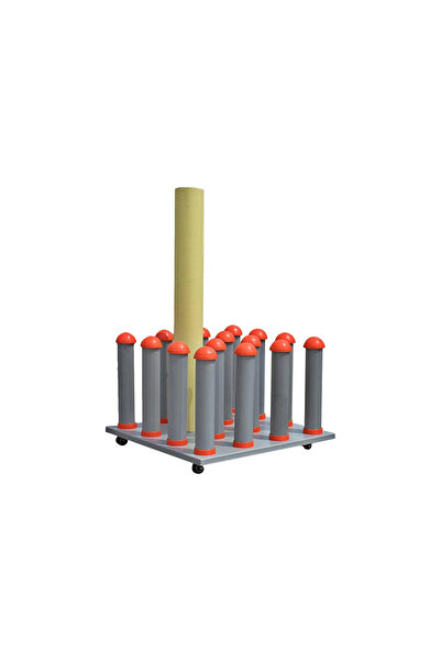 Lumi LUXURY Stand de depozitare compatibil role folie/autocolant, capacitate 16 role, dimensiune 45x45cm