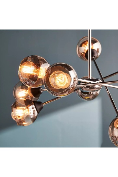 Generic Calliope 8-Light Glass Chandelier