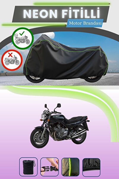 Cemku Shade حقيبة خلفية سوداء متوافقة مع نيون فايتي ياماها XJ 600 N متوافقة م...