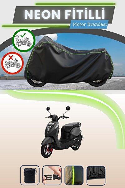 Cemku Shade حقيبة خلفية سوداء متوافقة مع نيون فيتيل سيم ميو 50، قماش محرك متوافق