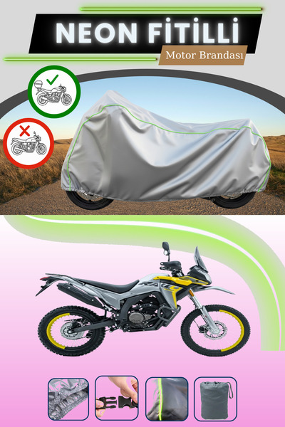 Cemku Shade حقيبة خلفية رمادية متوافقة مع قماش نيون فايتل فوج 250 جي واي المت...