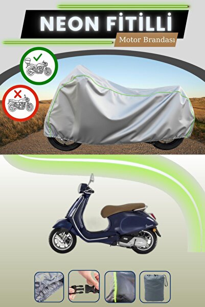 Cemku Shade حقيبة خلفية رمادية متوافقة مع قماش نيون فيسبيا بريمافيرا 150 المت...