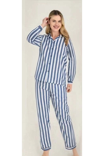 Freshness 4007 Set de pijamale Gaffuriye cu mâneci lungi pentru femei