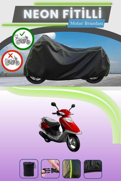 Cemku Shade حقيبة خلفية سوداء متوافقة مع نيون فيتيل يوكي TK50Q3 بيكاسو 50 متو...