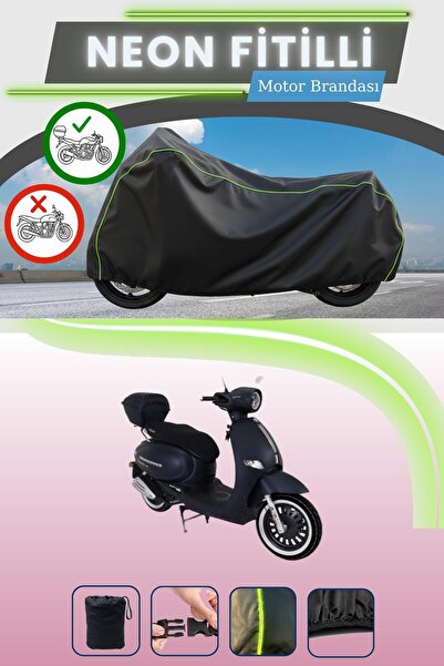 Cemku Shade حقيبة خلفية سوداء متوافقة مع نيون فايتل أورا كابوتشينو 125 متوافق...