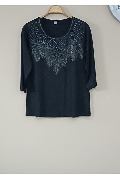 MAXLEVEL MODA ΓΥΝΑΙΚΕΙΑ ΜΠΛΟΥΖΑ ΜΕΓΑΛΟΥ ΜΕΓΕΘΟΥΣ ΜΕ ΣΤΑΜΠΑ ΣΤΟ ΜΠΡΟΣΤΙΝΟ ΜΕΡΟ...