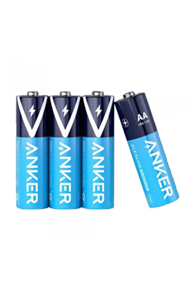 Anker بطاريات قلوية AA، 4 قطع