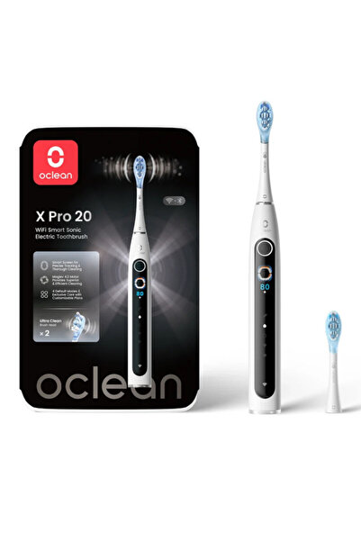Oclean Periuță de dinți electrică X Pro 20, AI, 84000 rpm, Wi-Fi, FlexFit, zo...