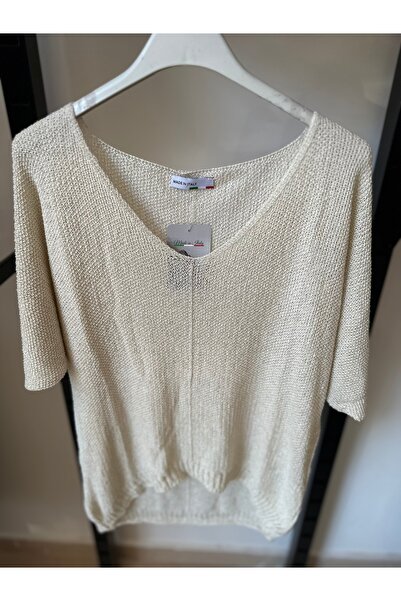 MADE İN ITALY İtalyan Merserize Bluz