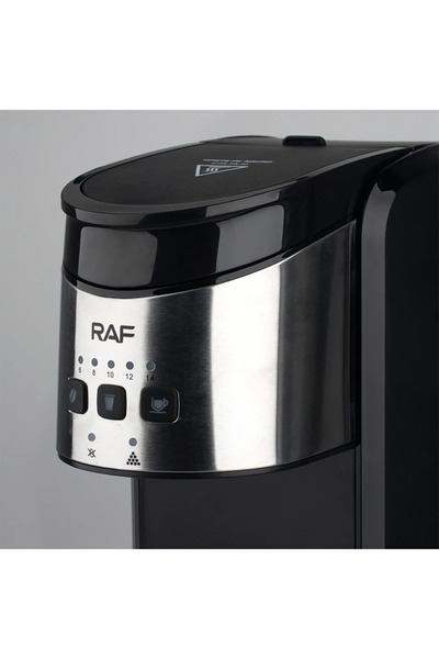 raf 1500W Coffee Maker, 1320ml 3-in-1 Capsule & Ground Machine with Auto Power-Off