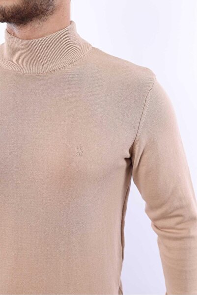 rugatchi Men's Half Turtleneck Knit Sweater — 100% Cotton