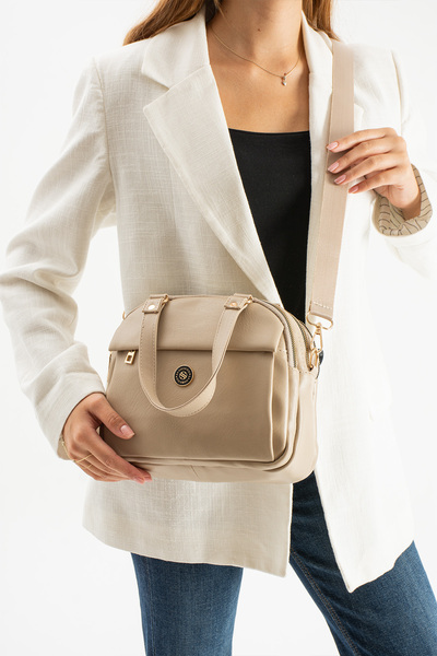 Lifonbag Women's 4-Compartment Crossbody Hand and Shoulder Bag