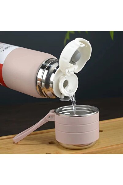 Limmy Stainless Steel Flask Thermos Water Bottle 500 ml Vacuum Lid - Blue