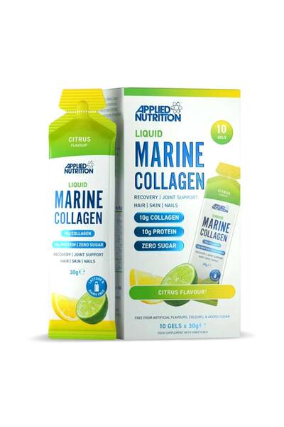 applied nutrition Liquid Marine Collagen, Citrus, Supports Bones & Joints