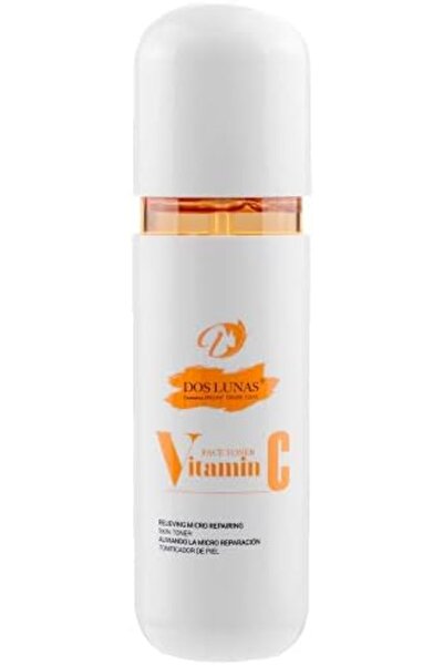 DOS LUNAS Cosmetics تونر فيتامين سي للوجه من دوس لوناس، 120 مل