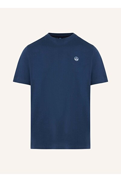 North Sails Bisiklet Yaka %100 Pamuk Tişört