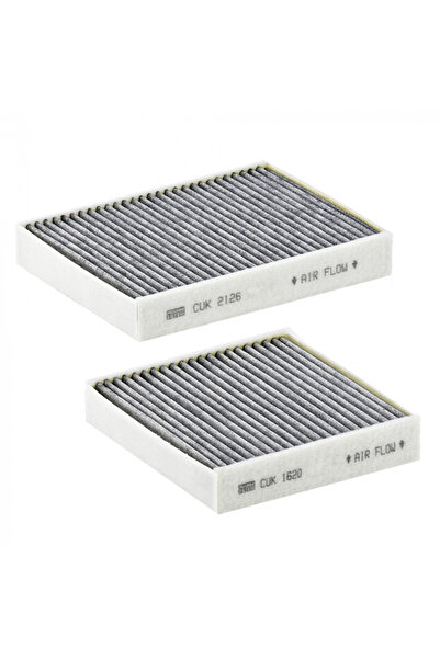 MANN Set filtre habitaclu Carbon Activ pentru Citroen C3 II/III, C4 Cactus, DS3