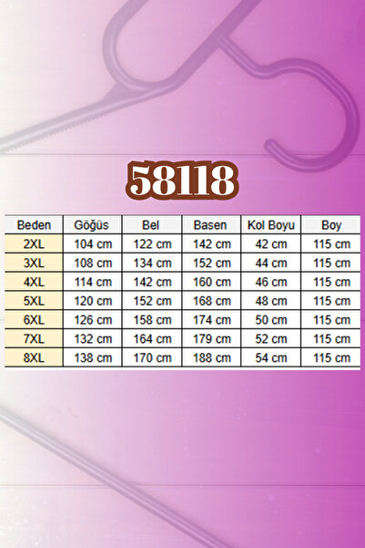 Eslina 58118 Μεγάλο μέγεθος Τούνικ Mir Mevlana με λεπτομέρεια λουλουδιών - Μαύρο