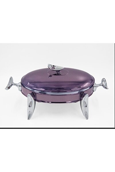 MATSteel Queen Isiticili Oval Serving Bowl 3 Lt