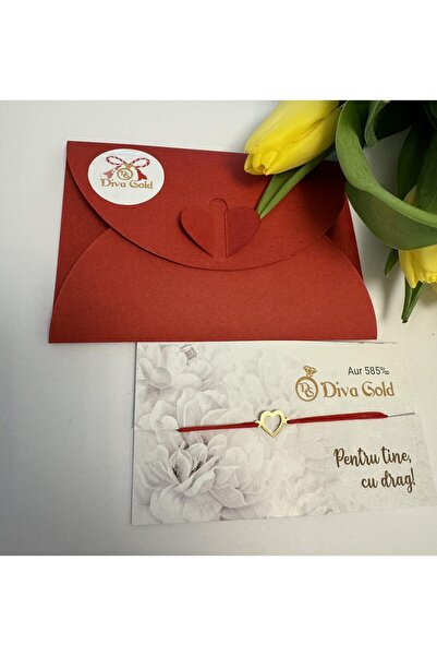 Diva Gold Brățară de aur cu inimă